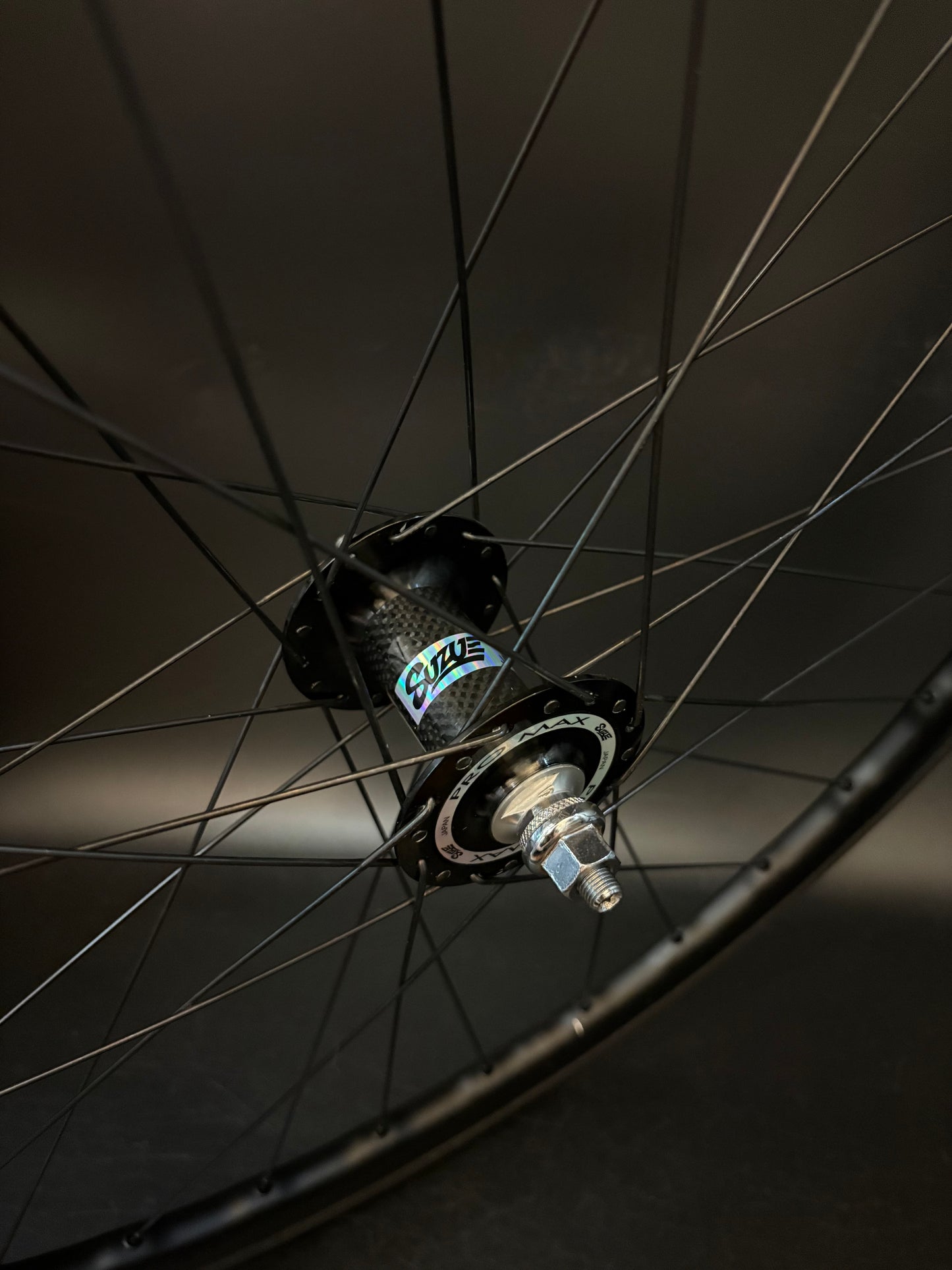 Mavic Open Pro UST Disc Black / Suzue Pro Max Carbon Wheelset 32h