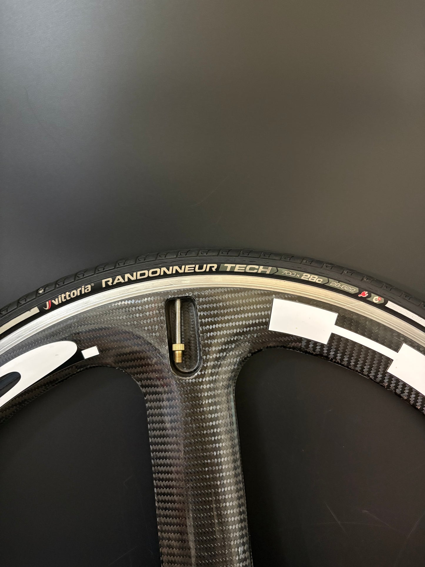 HED 3 Tri Spoke Carbon Clincher Front Wheel