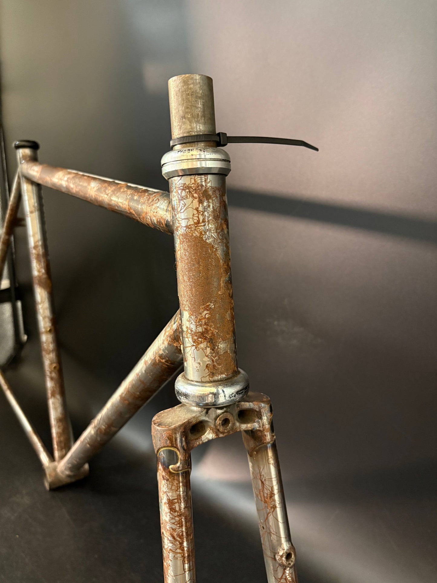 Chas’ Cinelli Mash Work Frameset Raw Prototype #1 55cm